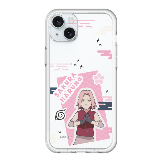 スリムプロテクションプレミアムケース［ NARUTO -ナルト- 疾風伝 - ステッカー - 春野サクラ ］