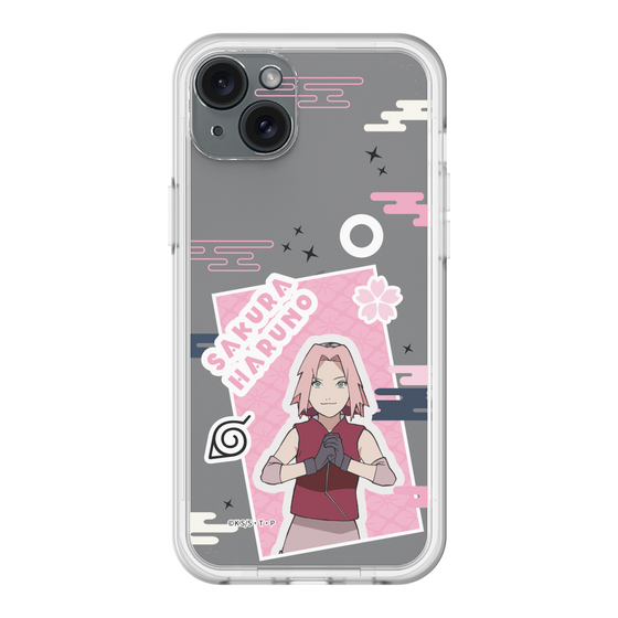 スリムプロテクションプレミアムケース［ NARUTO -ナルト- 疾風伝 - ステッカー - 春野サクラ ］