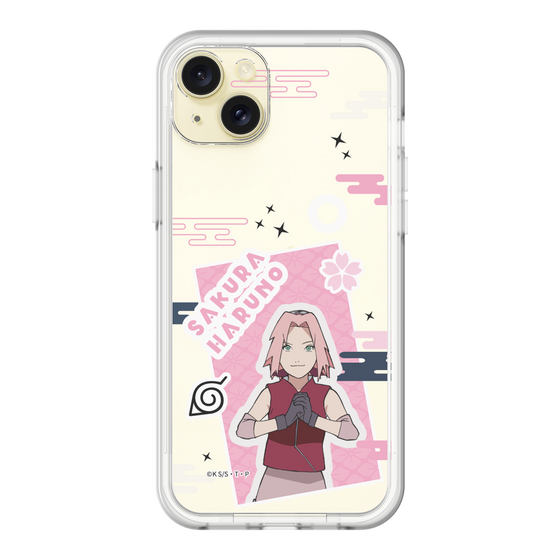 スリムプロテクションプレミアムケース［ NARUTO -ナルト- 疾風伝 - ステッカー - 春野サクラ ］