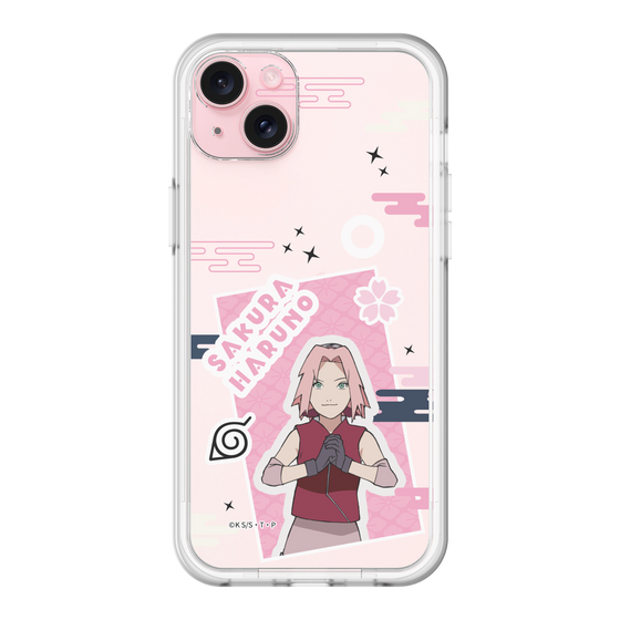 スリムプロテクションプレミアムケース［ NARUTO -ナルト- 疾風伝 - ステッカー - 春野サクラ ］