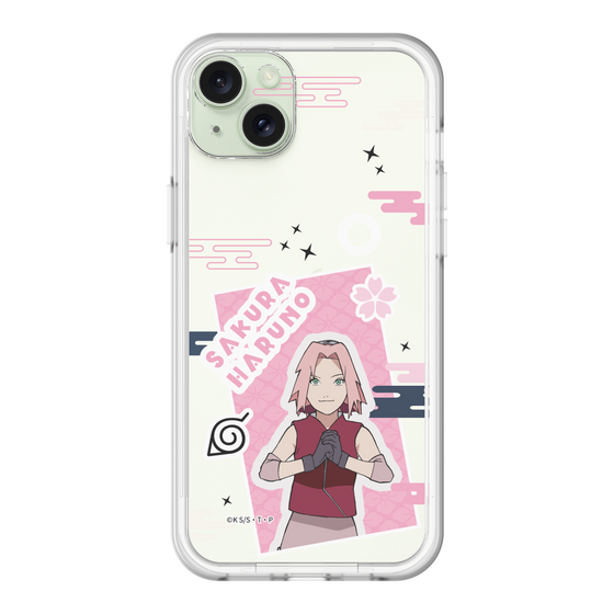 スリムプロテクションプレミアムケース［ NARUTO -ナルト- 疾風伝 - ステッカー - 春野サクラ ］