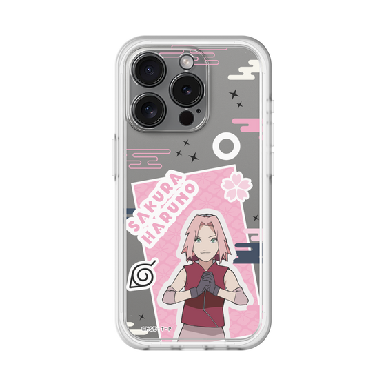 スリムプロテクションプレミアムケース［ NARUTO -ナルト- 疾風伝 - ステッカー - 春野サクラ ］