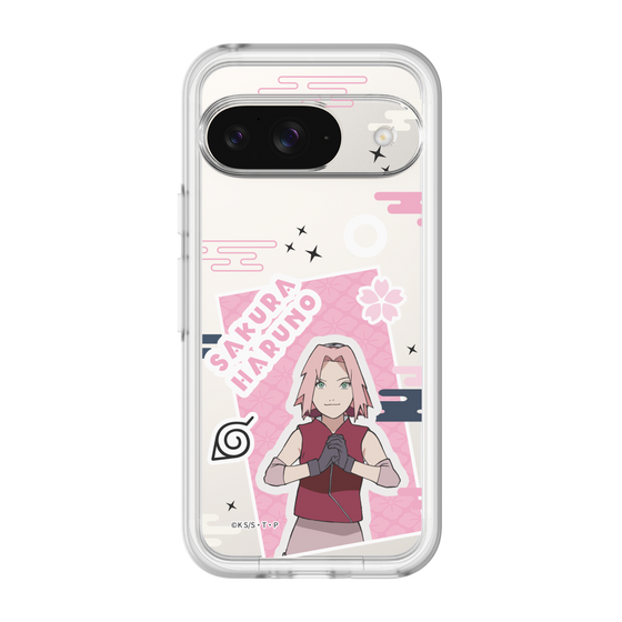スリムプロテクションプレミアムケース［ NARUTO -ナルト- 疾風伝 - ステッカー - 春野サクラ ］