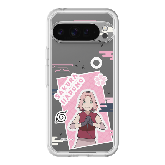 スリムプロテクションプレミアムケース［ NARUTO -ナルト- 疾風伝 - ステッカー - 春野サクラ ］