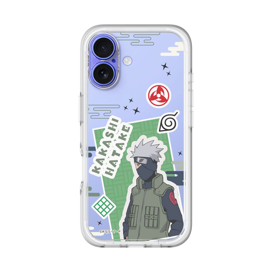 スリムプロテクションプレミアムケース［ NARUTO -ナルト- 疾風伝 - ステッカー - はたけカカシ ］