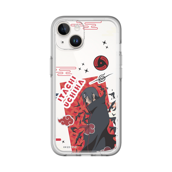 スリムプロテクションプレミアムケース［ NARUTO -ナルト- 疾風伝 - ステッカー - うちはイタチ ］