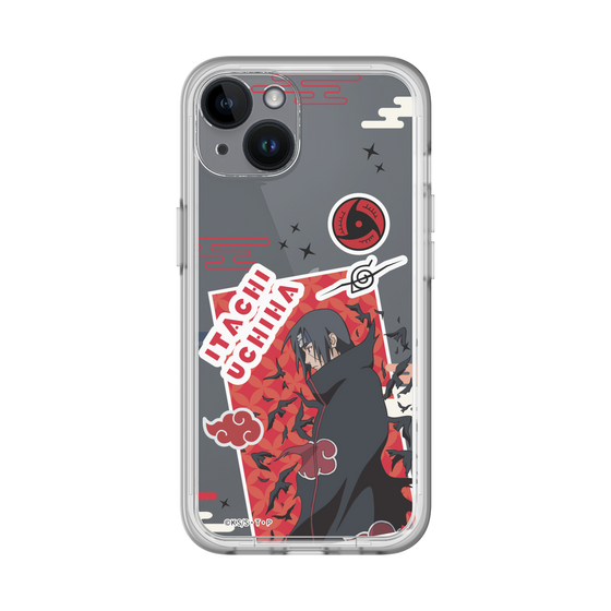 スリムプロテクションプレミアムケース［ NARUTO -ナルト- 疾風伝 - ステッカー - うちはイタチ ］