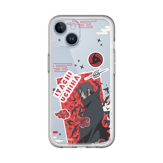 スリムプロテクションプレミアムケース［ NARUTO -ナルト- 疾風伝 - ステッカー - うちはイタチ ］