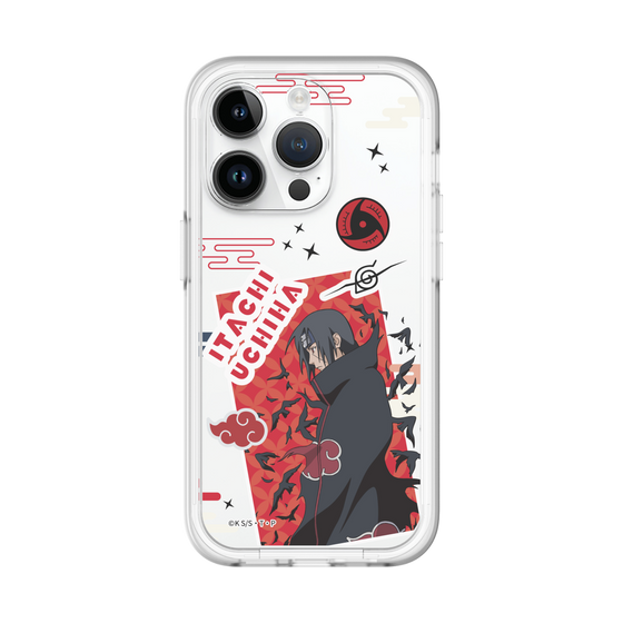 スリムプロテクションプレミアムケース［ NARUTO -ナルト- 疾風伝 - ステッカー - うちはイタチ ］