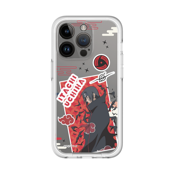 スリムプロテクションプレミアムケース［ NARUTO -ナルト- 疾風伝 - ステッカー - うちはイタチ ］