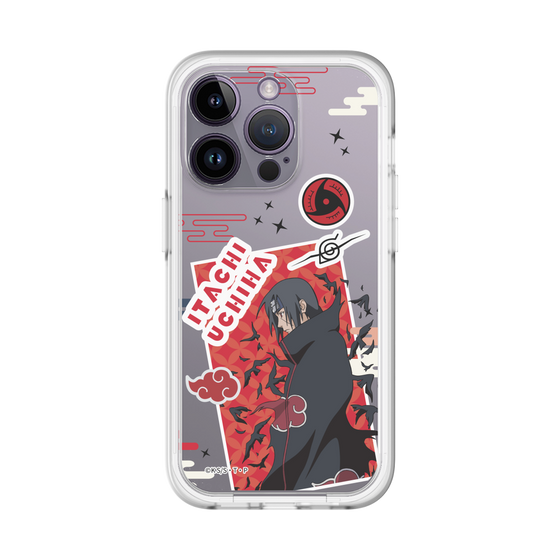 スリムプロテクションプレミアムケース［ NARUTO -ナルト- 疾風伝 - ステッカー - うちはイタチ ］