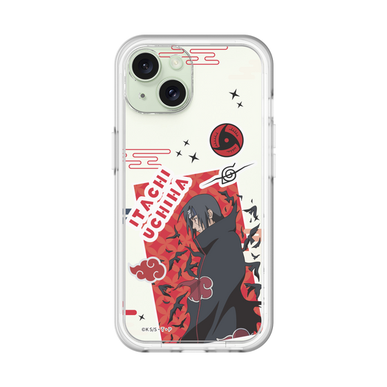 スリムプロテクションプレミアムケース［ NARUTO -ナルト- 疾風伝 - ステッカー - うちはイタチ ］