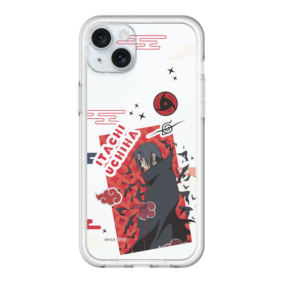 スリムプロテクションプレミアムケース［ NARUTO -ナルト- 疾風伝 - ステッカー - うちはイタチ ］