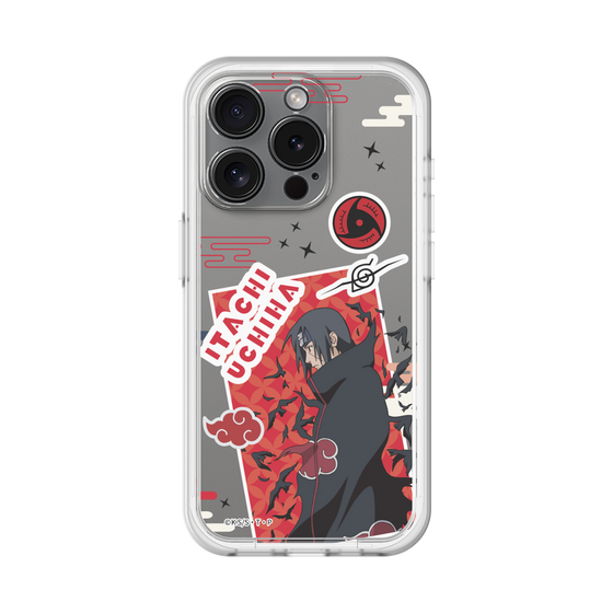 スリムプロテクションプレミアムケース［ NARUTO -ナルト- 疾風伝 - ステッカー - うちはイタチ ］