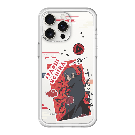 スリムプロテクションプレミアムケース［ NARUTO -ナルト- 疾風伝 - ステッカー - うちはイタチ ］