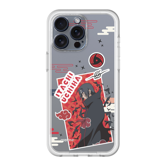 スリムプロテクションプレミアムケース［ NARUTO -ナルト- 疾風伝 - ステッカー - うちはイタチ ］