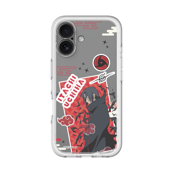 スリムプロテクションプレミアムケース［ NARUTO -ナルト- 疾風伝 - ステッカー - うちはイタチ ］