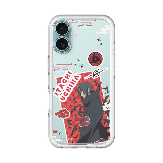 スリムプロテクションプレミアムケース［ NARUTO -ナルト- 疾風伝 - ステッカー - うちはイタチ ］