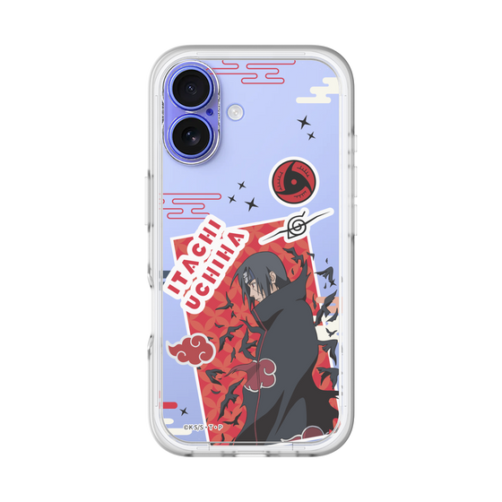 スリムプロテクションプレミアムケース［ NARUTO -ナルト- 疾風伝 - ステッカー - うちはイタチ ］