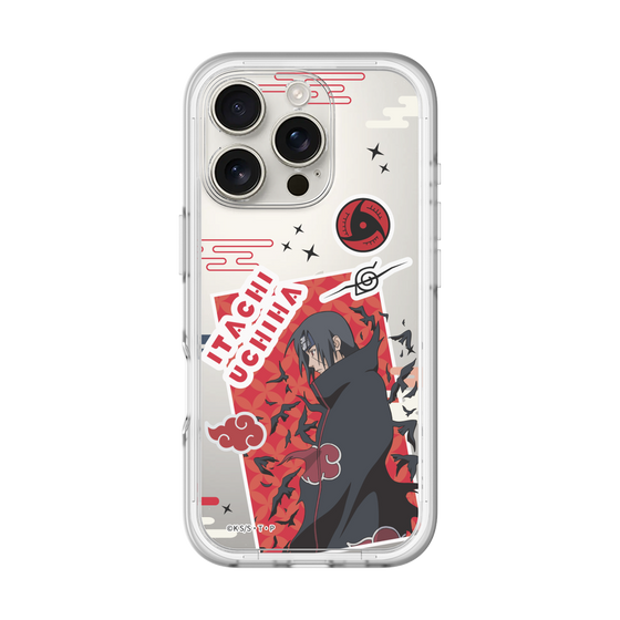 スリムプロテクションプレミアムケース［ NARUTO -ナルト- 疾風伝 - ステッカー - うちはイタチ ］