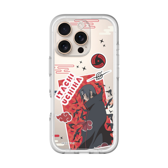 スリムプロテクションプレミアムケース［ NARUTO -ナルト- 疾風伝 - ステッカー - うちはイタチ ］