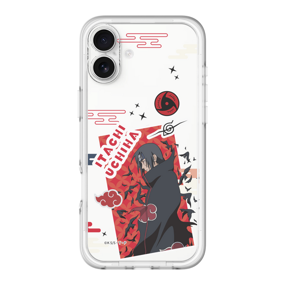 スリムプロテクションプレミアムケース［ NARUTO -ナルト- 疾風伝 - ステッカー - うちはイタチ ］