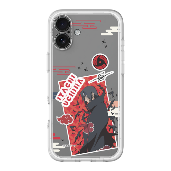 スリムプロテクションプレミアムケース［ NARUTO -ナルト- 疾風伝 - ステッカー - うちはイタチ ］