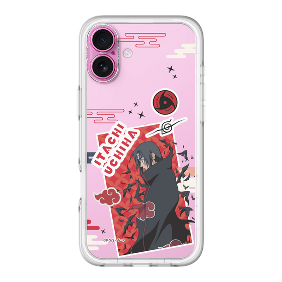 スリムプロテクションプレミアムケース［ NARUTO -ナルト- 疾風伝 - ステッカー - うちはイタチ ］