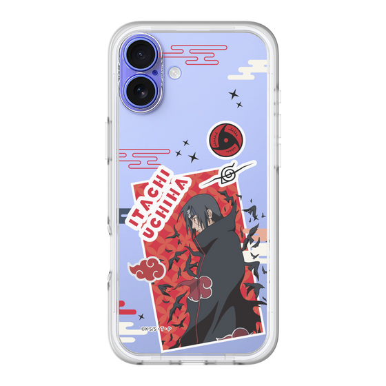 スリムプロテクションプレミアムケース［ NARUTO -ナルト- 疾風伝 - ステッカー - うちはイタチ ］