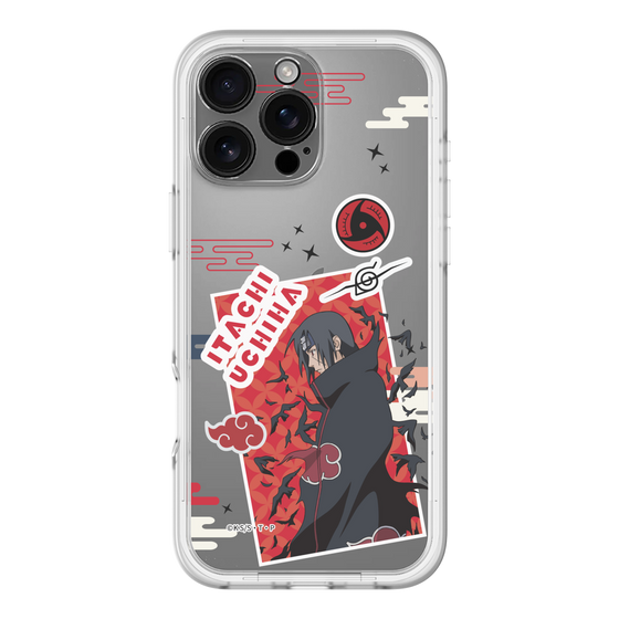 スリムプロテクションプレミアムケース［ NARUTO -ナルト- 疾風伝 - ステッカー - うちはイタチ ］