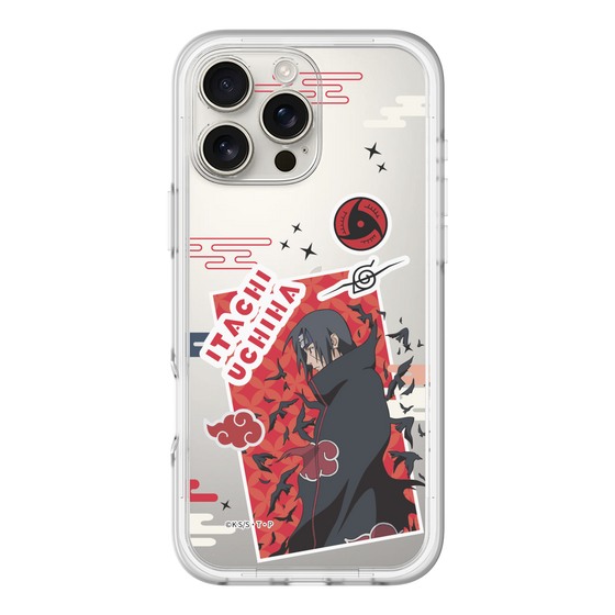 スリムプロテクションプレミアムケース［ NARUTO -ナルト- 疾風伝 - ステッカー - うちはイタチ ］