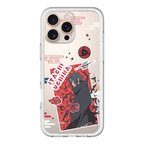 スリムプロテクションプレミアムケース［ NARUTO -ナルト- 疾風伝 - ステッカー - うちはイタチ ］