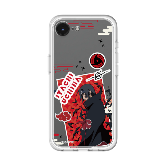 スリムプロテクションプレミアムケース［ NARUTO -ナルト- 疾風伝 - ステッカー - うちはイタチ ］