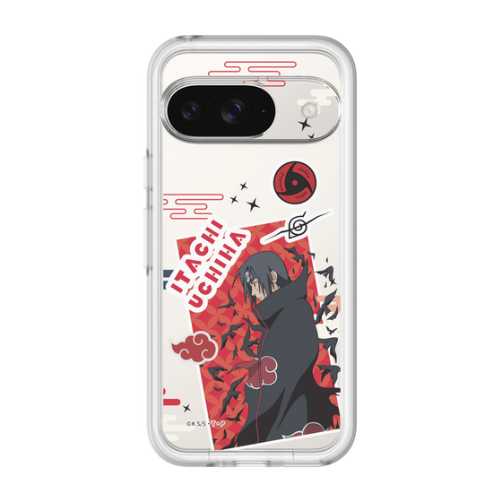 スリムプロテクションプレミアムケース［ NARUTO -ナルト- 疾風伝 - ステッカー - うちはイタチ ］