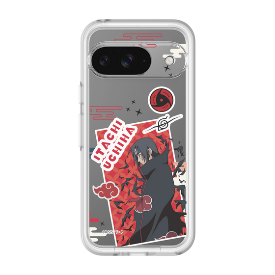 スリムプロテクションプレミアムケース［ NARUTO -ナルト- 疾風伝 - ステッカー - うちはイタチ ］