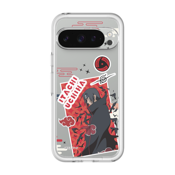 スリムプロテクションプレミアムケース［ NARUTO -ナルト- 疾風伝 - ステッカー - うちはイタチ ］