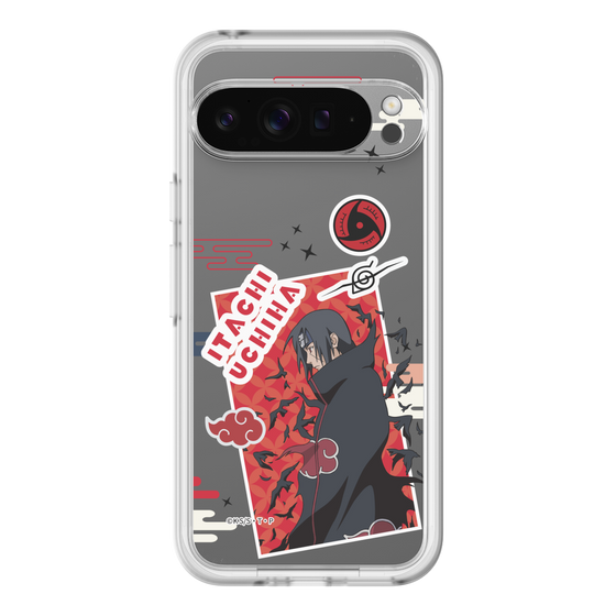 スリムプロテクションプレミアムケース［ NARUTO -ナルト- 疾風伝 - ステッカー - うちはイタチ ］