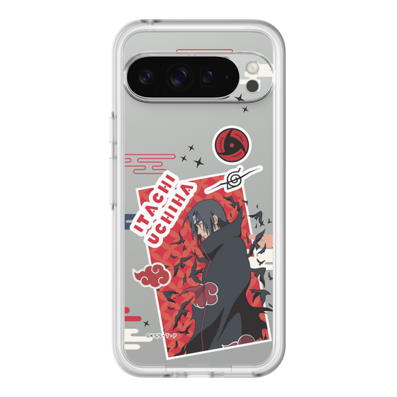 スリムプロテクションプレミアムケース［ NARUTO -ナルト- 疾風伝 - ステッカー - うちはイタチ ］