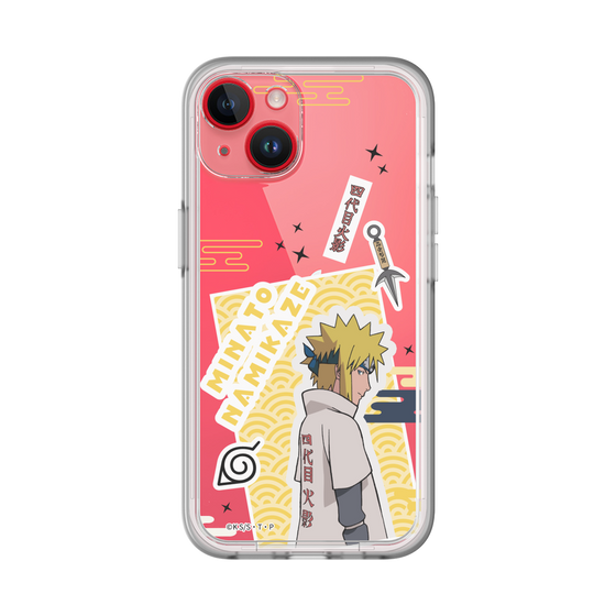 スリムプロテクションプレミアムケース［ NARUTO -ナルト- 疾風伝 - ステッカー - 波風ミナト ］