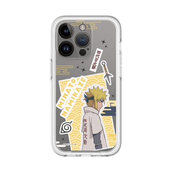 スリムプロテクションプレミアムケース［ NARUTO -ナルト- 疾風伝 - ステッカー - 波風ミナト ］