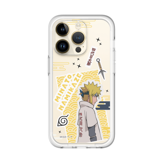 スリムプロテクションプレミアムケース［ NARUTO -ナルト- 疾風伝 - ステッカー - 波風ミナト ］