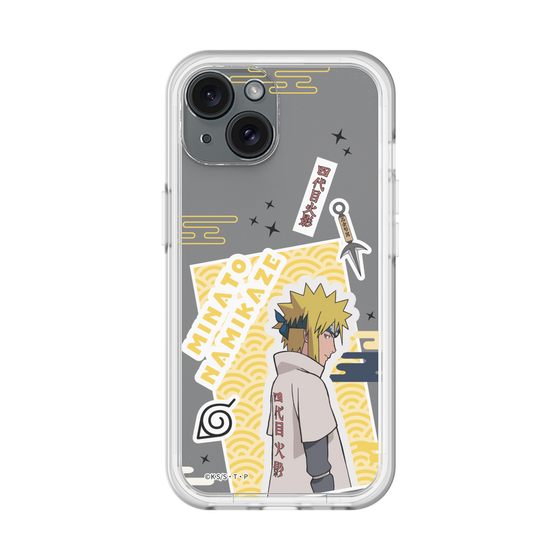 スリムプロテクションプレミアムケース［ NARUTO -ナルト- 疾風伝 - ステッカー - 波風ミナト ］