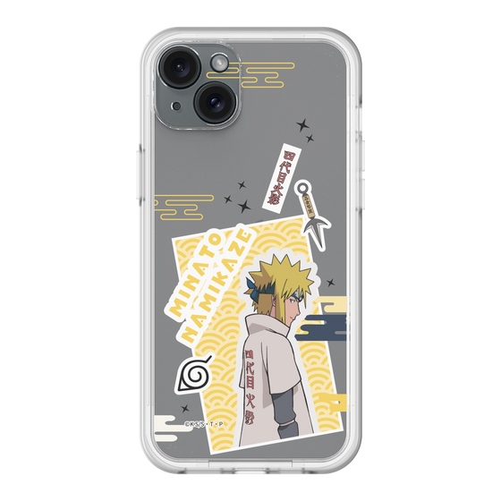 スリムプロテクションプレミアムケース［ NARUTO -ナルト- 疾風伝 - ステッカー - 波風ミナト ］