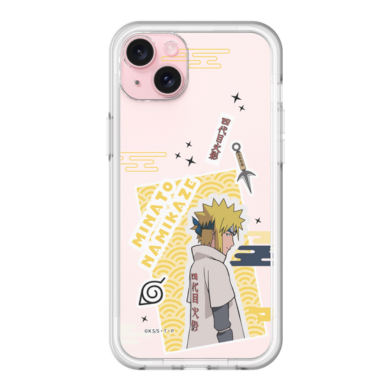 スリムプロテクションプレミアムケース［ NARUTO -ナルト- 疾風伝 - ステッカー - 波風ミナト ］