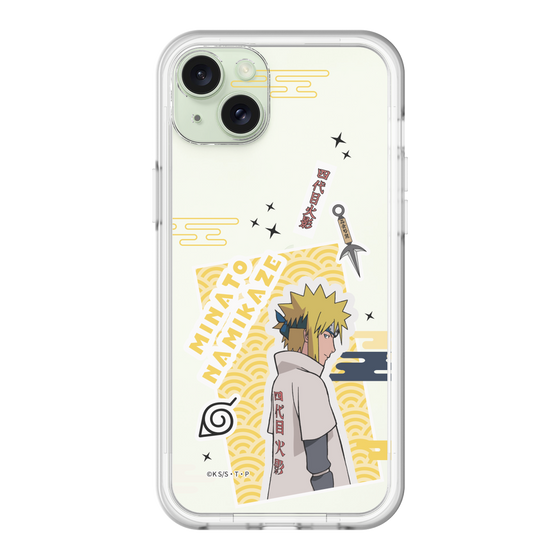 スリムプロテクションプレミアムケース［ NARUTO -ナルト- 疾風伝 - ステッカー - 波風ミナト ］