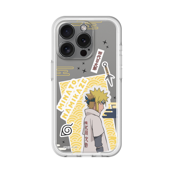 スリムプロテクションプレミアムケース［ NARUTO -ナルト- 疾風伝 - ステッカー - 波風ミナト ］
