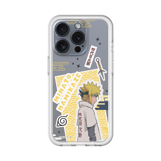 スリムプロテクションプレミアムケース［ NARUTO -ナルト- 疾風伝 - ステッカー - 波風ミナト ］