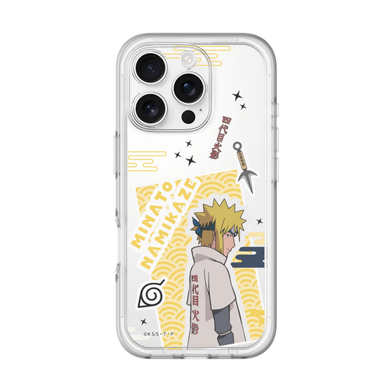 スリムプロテクションプレミアムケース［ NARUTO -ナルト- 疾風伝 - ステッカー - 波風ミナト ］