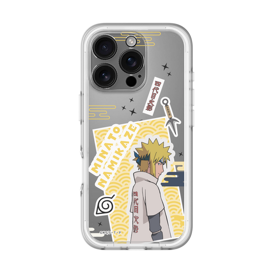 スリムプロテクションプレミアムケース［ NARUTO -ナルト- 疾風伝 - ステッカー - 波風ミナト ］