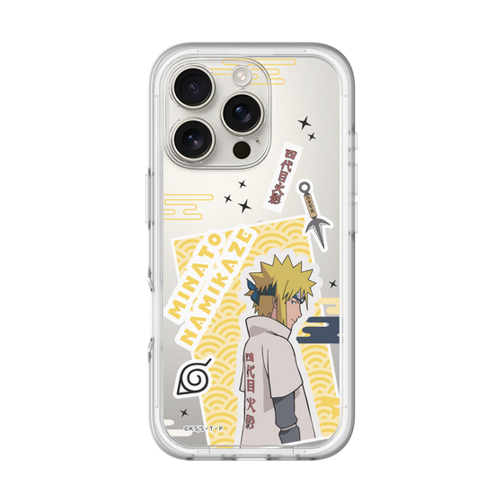 スリムプロテクションプレミアムケース［ NARUTO -ナルト- 疾風伝 - ステッカー - 波風ミナト ］